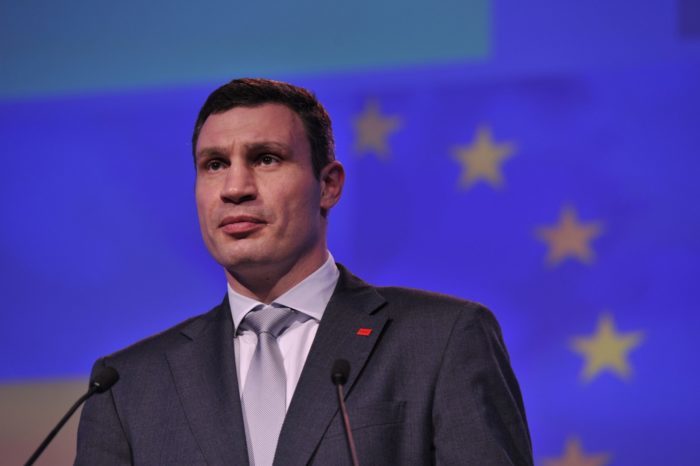 Vitaly Klitschko said he is disappointed about Germany not defending Ukraine more vigorously (PHOTO: Clodagh Kilcoyne/Getty Images)